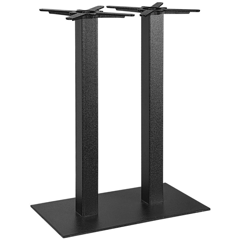 Kaksinkertainen valurautainen pöydän runko -108 cm korkea