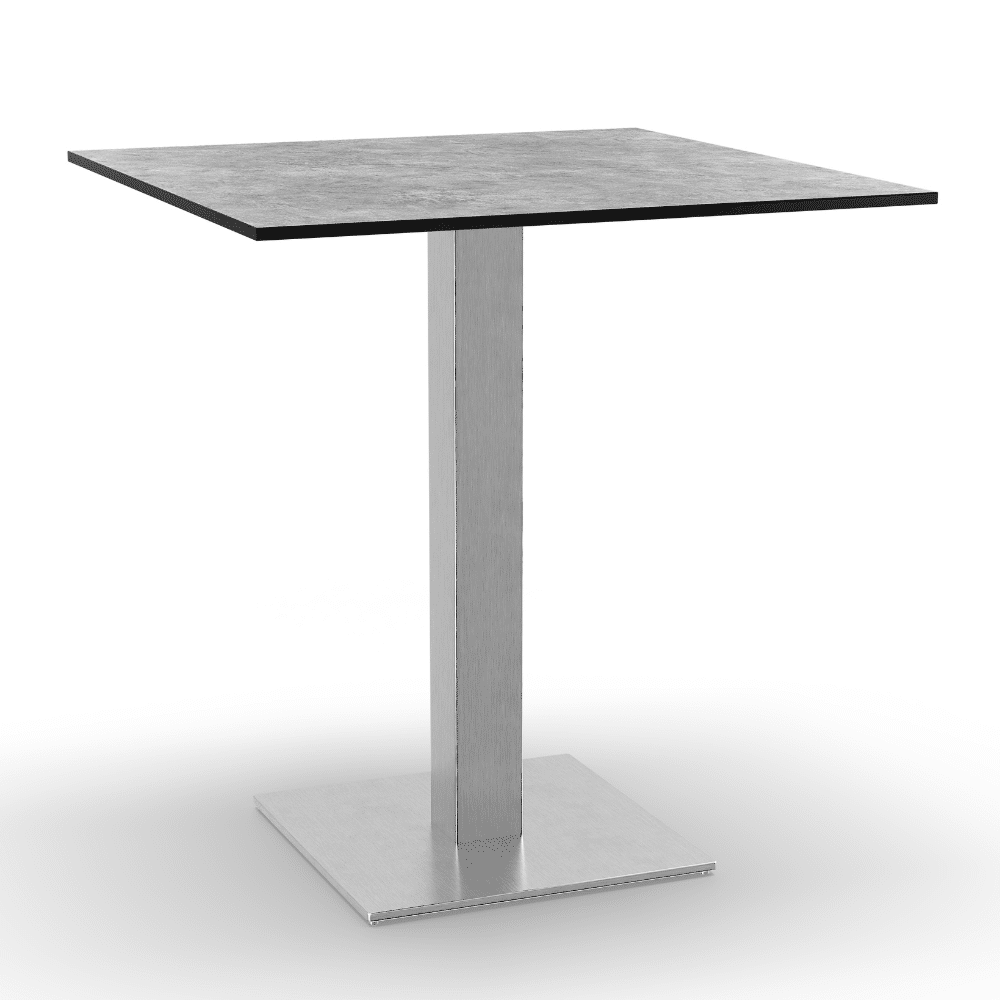 Beton Grau Edelstahl fertig