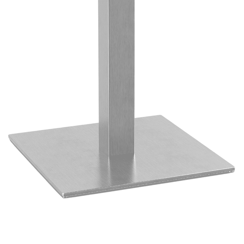 Ruostumaton teräs 50x50 lähikuva