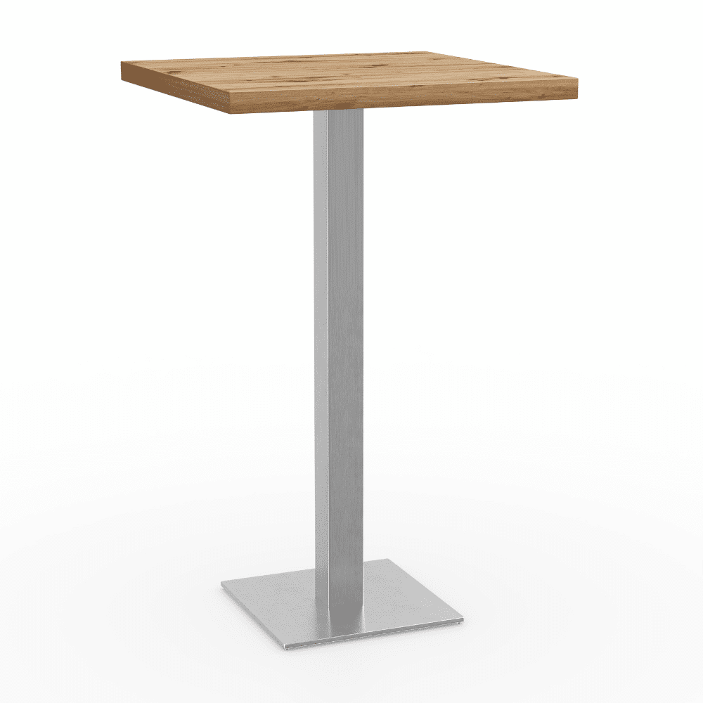 Baaripöytä ruostumatonta terästä tammi Artisan.png