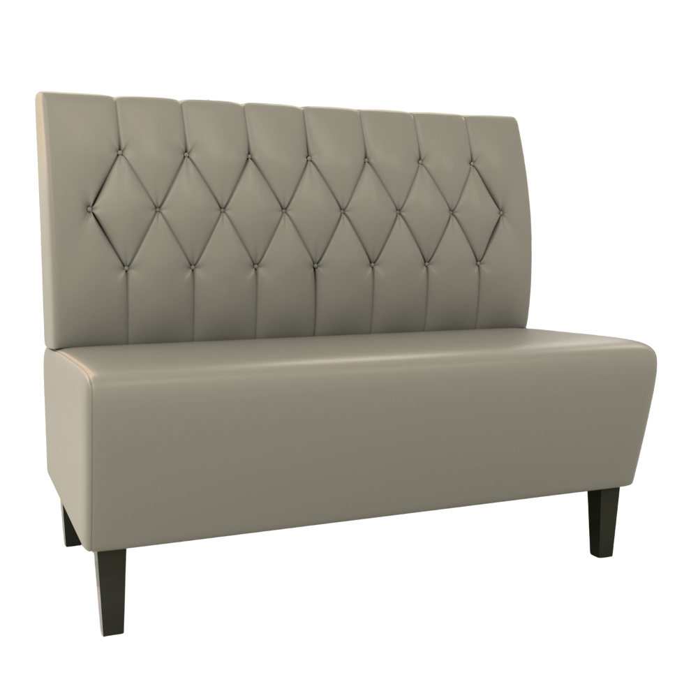 Paris Kunstleder Diamant taupe